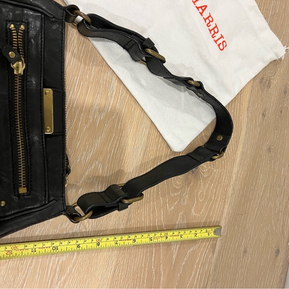 Olivia Harris Leather Shoulder Bag - Picture 3 of 7